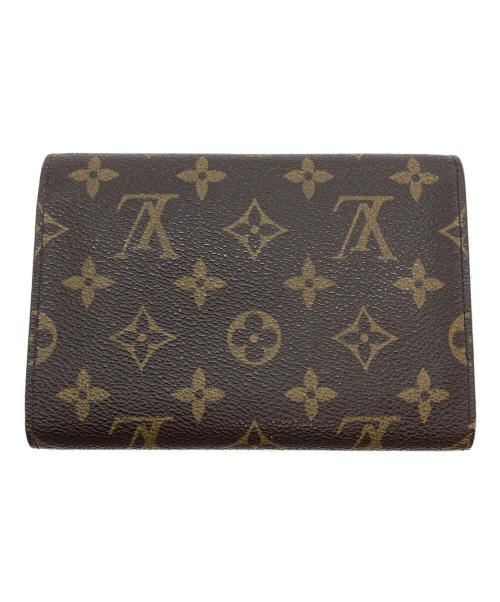 LOUIS VUITTON（ルイ ヴィトン）LOUIS VUITTON (ルイ ヴィトン) 三つ折り財布 ブラウンの古着・服飾アイテム