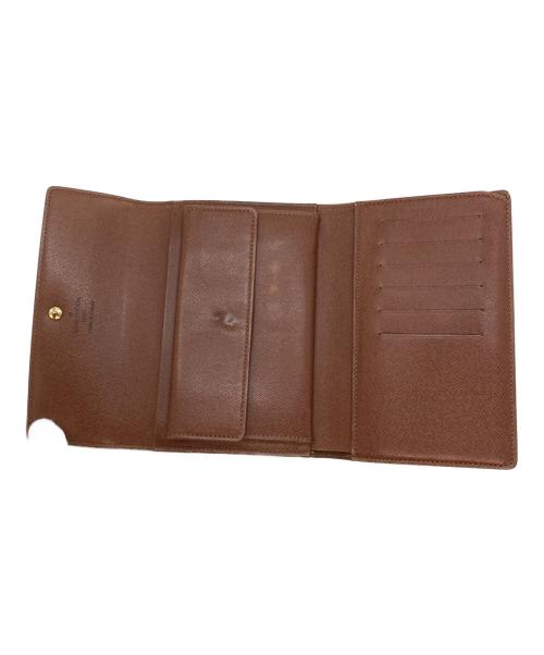 LOUIS VUITTON（ルイ ヴィトン）LOUIS VUITTON (ルイ ヴィトン) 三つ折り財布 ブラウンの古着・服飾アイテム