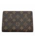 LOUIS VUITTON (ルイ ヴィトン) 三つ折り財布 ブラウン：15000円