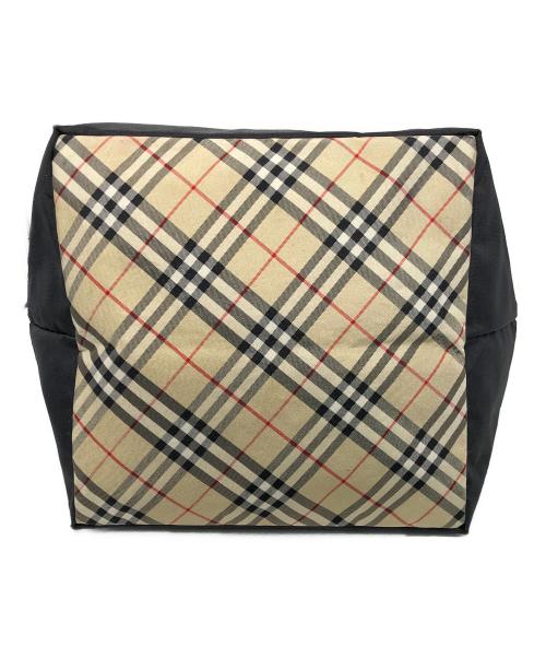 BURBERRY BLUE LABEL（バーバリー ブルー レーベル）BURBERRY BLUE LABEL (バーバリー ブルー レーベル) トートバッグ ブラックの古着・服飾アイテム