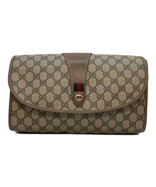 GUCCI（グッチ）GUCCI (グッチ) クラッチバッグ ベージュの古着・服飾アイテム