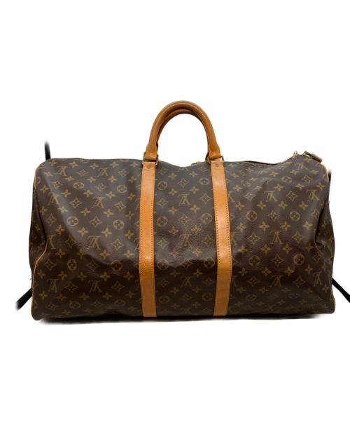 LOUIS VUITTON（ルイ ヴィトン）LOUIS VUITTON (ルイ ヴィトン) トラベルバッグ ブラウンの古着・服飾アイテム
