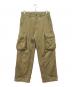 AVIREX（アヴィレックス）の古着「GREEN SELVEDGE MILITARY DENIM CARGO TROUSERS」｜グリーン