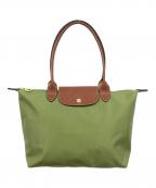 LONGCHAMPロンシャン）の古着「LE PLIAGE トートバッグ」｜グリーン