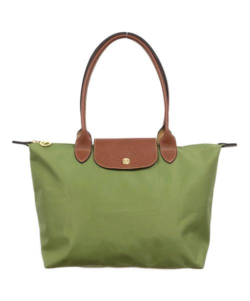LONGCHAMP（ロンシャン）LONGCHAMP (ロンシャン) LE PLIAGE トートバッグ グリーンの古着・服飾アイテム