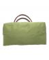 中古・古着 LONGCHAMP (ロンシャン) LE PLIAGE トートバッグ グリーン：8000円