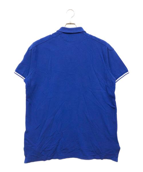 POLO RALPH LAUREN（ポロ・ラルフローレン）POLO RALPH LAUREN (ポロ・ラルフローレン) CUSTOM FIT ポロシャツ ブルー サイズ:XLの古着・服飾アイテム