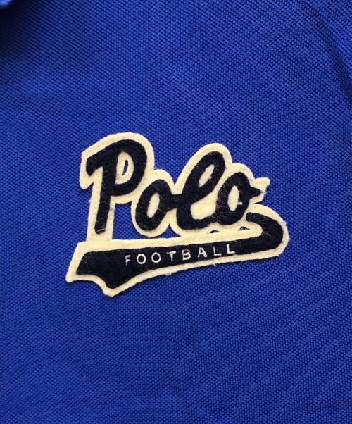POLO RALPH LAUREN（ポロ・ラルフローレン）POLO RALPH LAUREN (ポロ・ラルフローレン) CUSTOM FIT ポロシャツ ブルー サイズ:XLの古着・服飾アイテム