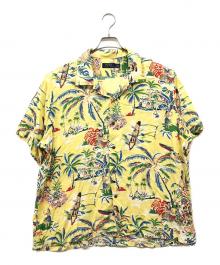 POLO RALPH LAUREN（ポロ・ラルフローレン）の古着「オープンカラーシャツ」｜イエロー