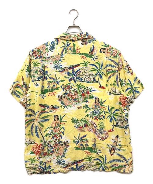 POLO RALPH LAUREN（ポロ・ラルフローレン）POLO RALPH LAUREN (ポロ・ラルフローレン) オープンカラーシャツ イエロー サイズ:XXLの古着・服飾アイテム