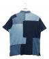 POLO RALPH LAUREN (ポロ・ラルフローレン) インディゴパッチワークポロシャツ インディゴ サイズ:XL：6000円