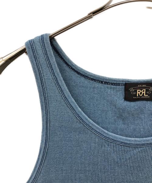 RRL（ダブルアールエル）RRL (ダブルアールエル) インディゴ染めタンクトップ インディゴ サイズ:XLの古着・服飾アイテム