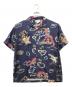 RRL（ダブルアールエル）の古着「トロピカルプリント キャンプシャツ」｜ネイビー