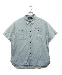 RRL（ダブルアールエル）の古着「GLASSER WORK SHIRT」｜インディゴ