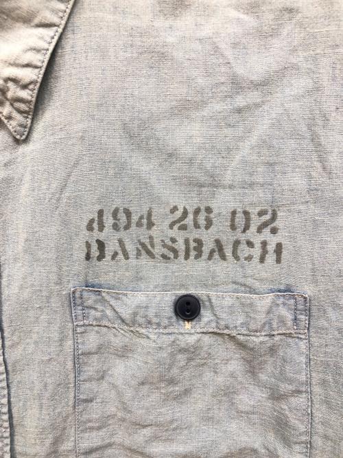 RRL（ダブルアールエル）RRL (ダブルアールエル) GLASSER WORK SHIRT インディゴ サイズ:XLの古着・服飾アイテム