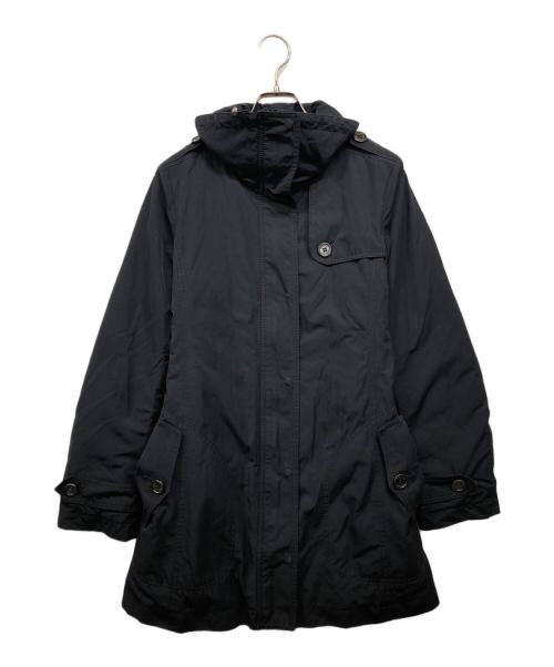BURBERRY LONDON（バーバリーロンドン）BURBERRY LONDON (バーバリーロンドン) 裏ノバチェックダウンコート ネイビー サイズ:40の古着・服飾アイテム