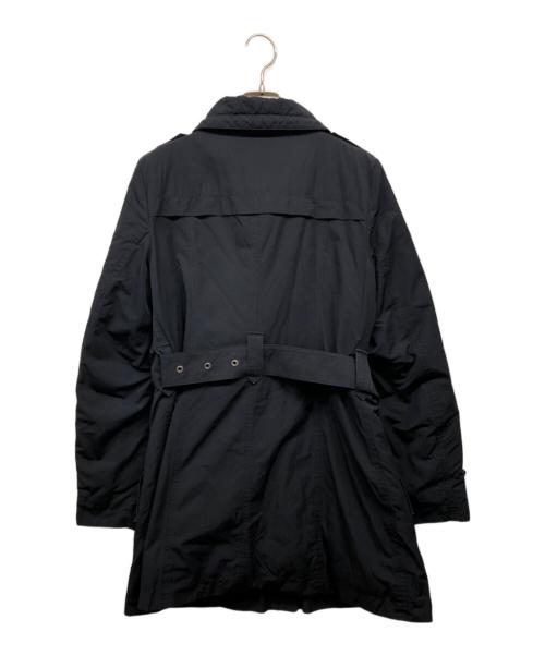 BURBERRY LONDON（バーバリーロンドン）BURBERRY LONDON (バーバリーロンドン) 裏ノバチェックダウンコート ネイビー サイズ:40の古着・服飾アイテム