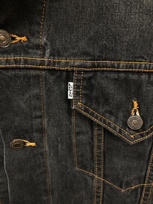 LEVI'S（リーバイス）LEVI'S (リーバイス) デニムジャケット ブラック サイズ:XLの古着・服飾アイテム