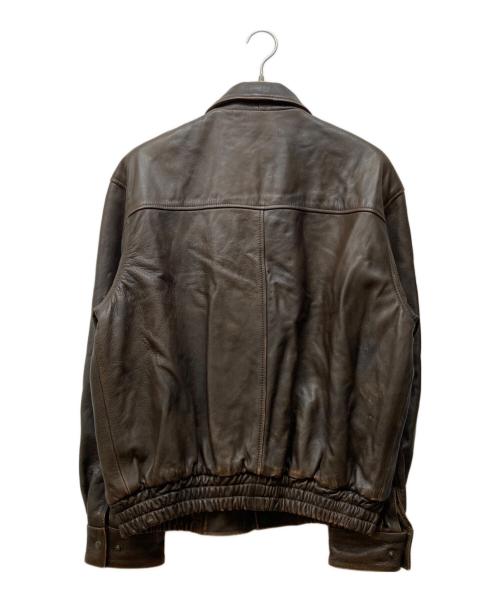 wilsons leather（ウィルソンズレザー）wilsons leather (ウィルソンズレザー) A-2フライトジャケット ブラウン サイズ:Mの古着・服飾アイテム