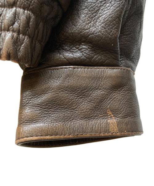 wilsons leather（ウィルソンズレザー）wilsons leather (ウィルソンズレザー) A-2フライトジャケット ブラウン サイズ:Mの古着・服飾アイテム