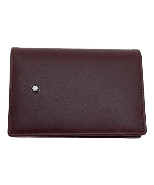 MONTBLANC（モンブラン）MONTBLANC (モンブラン) 名刺入れ ボルドーの古着・服飾アイテム