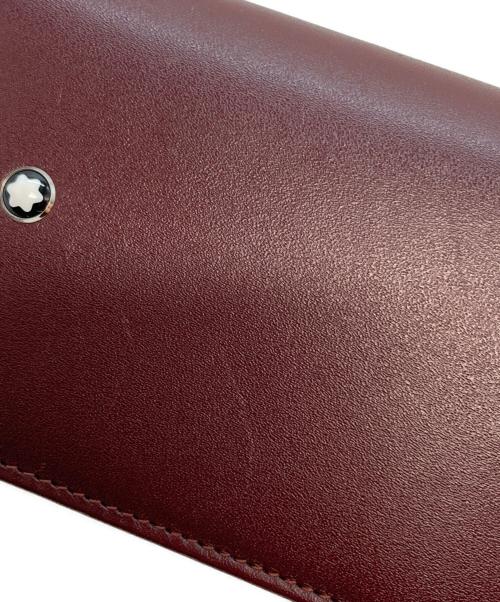 MONTBLANC（モンブラン）MONTBLANC (モンブラン) 名刺入れ ボルドーの古着・服飾アイテム