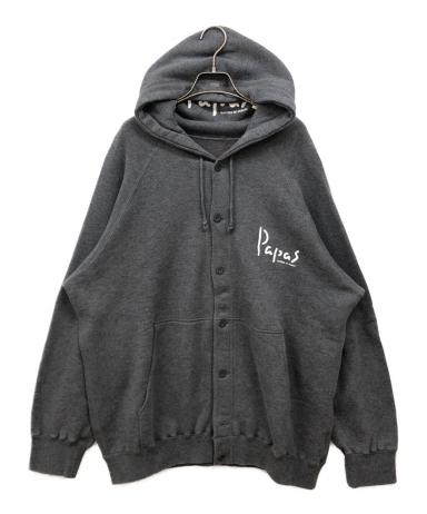 中古・古着通販】PAPAS (パパス) スウェットフーテッドジャケット