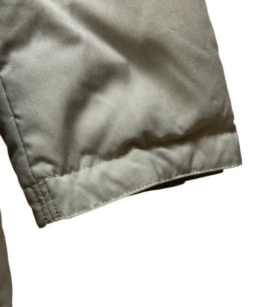 PAPAS（パパス）PAPAS (パパス) ロゴパッチダウンジャケット グレー サイズ:Ｌの古着・服飾アイテム