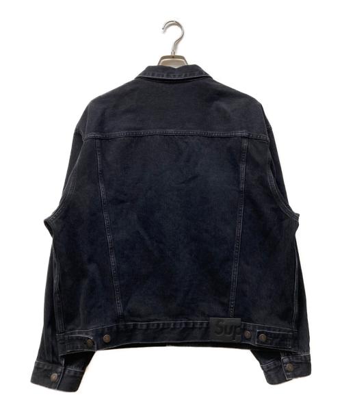 SUPREME（シュプリーム）Supreme (シュプリーム) Denim Trucker Jacket ブラック サイズ:Lの古着・服飾アイテム