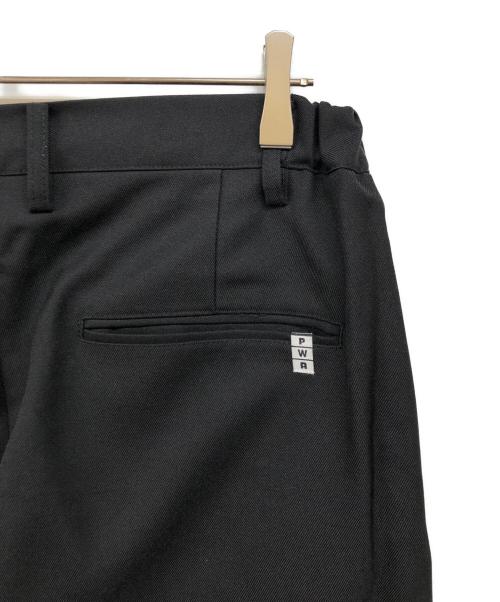 PWA（プア）PWA (プア) Slim Slacks UNIHOME-03 ブラック サイズ:Lの古着・服飾アイテム