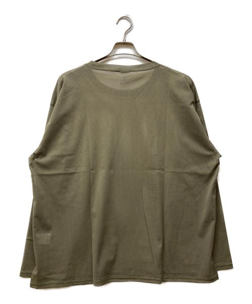 South2 West8（サウスツー ウエストエイト）south2 west8 (サウスツー ウエストエイト) Side Slit Crew Neck Shirt グリーン サイズ:Mの古着・服飾アイテム