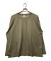 south2 west8（サウスツー ウエストエイト）の古着「Side Slit Crew Neck Shirt」｜グリーン