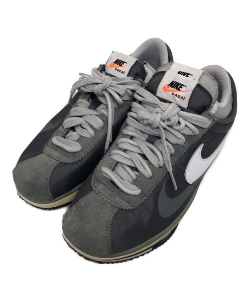 NIKE（ナイキ）NIKE (ナイキ) sacai (サカイ) Zoom Cortez ホワイト×グレー サイズ:28の古着・服飾アイテム