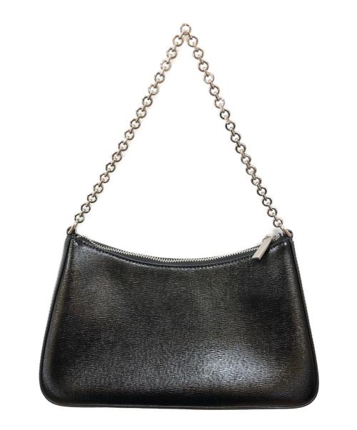 Kate Spade（ケイトスペード）Kate Spade (ケイトスペード) マルゴー テクスチャード パテント レザー コンバーチブル クロスボディ ブラックの古着・服飾アイテム