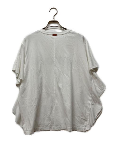 Americana（アメリカーナ）Americana (アメリカーナ) 半袖カットソー ホワイト サイズ:FREEの古着・服飾アイテム