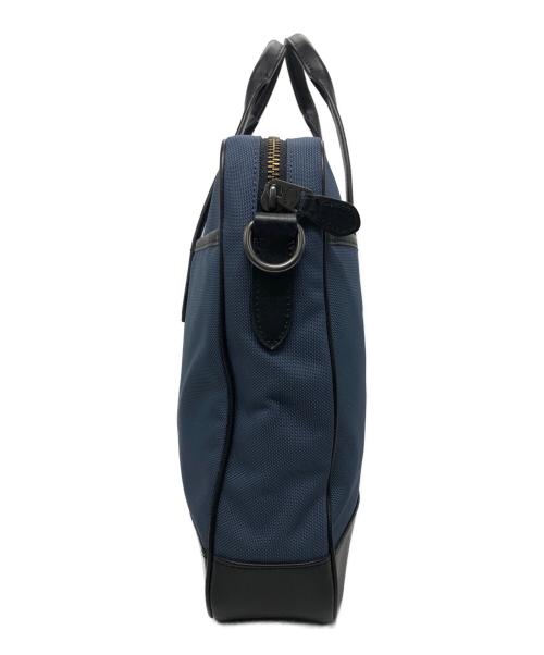COACH（コーチ）COACH (コーチ) ブリーフケース ブラック×ブルーの古着・服飾アイテム