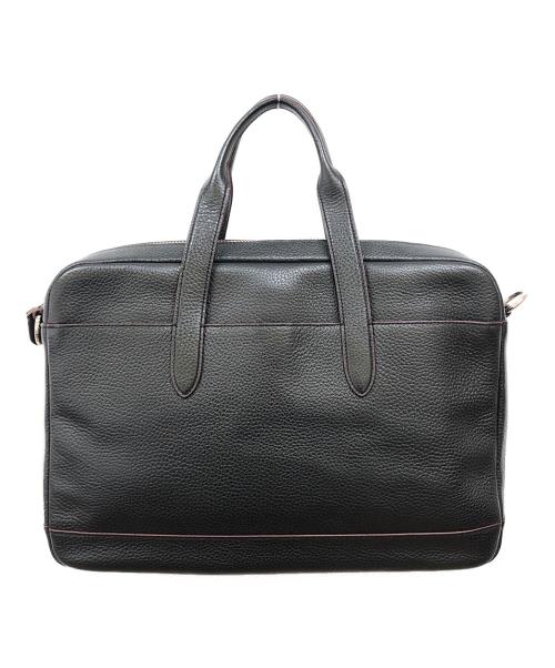 COACH（コーチ）COACH (コーチ) レザーブリーフケース ブラックの古着・服飾アイテム