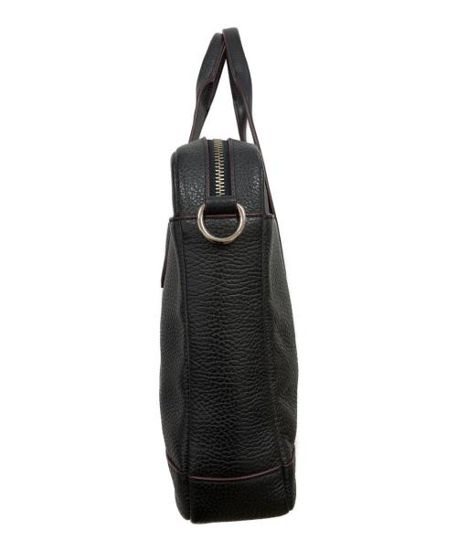 COACH（コーチ）COACH (コーチ) レザーブリーフケース ブラックの古着・服飾アイテム