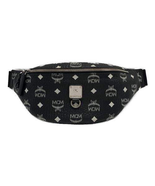MCM（エムシーエム）MCM (エムシーエム) ウエストバッグ ブラックの古着・服飾アイテム