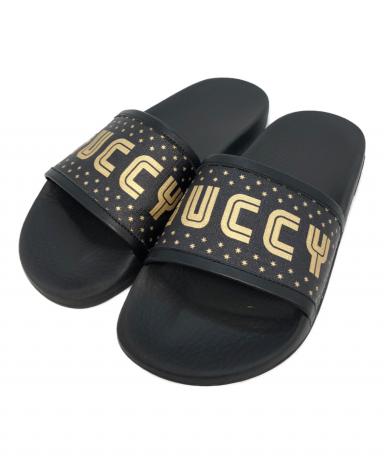 中古・古着通販】GUCCI (グッチ) セガスター スライドサンダル