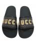 GUCCI (グッチ) セガスター スライドサンダル ブラック サイズ:36：15000円