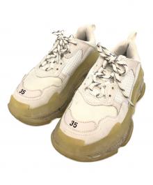 BALENCIAGA（バレンシアガ）の古着「トリプルS」｜ホワイト