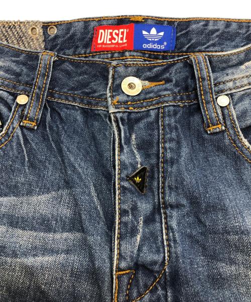 adidas（アディダス）adidas (アディダス) DIESEL (ディーゼル) VIKER-AD インディゴ サイズ:30×32の古着・服飾アイテム