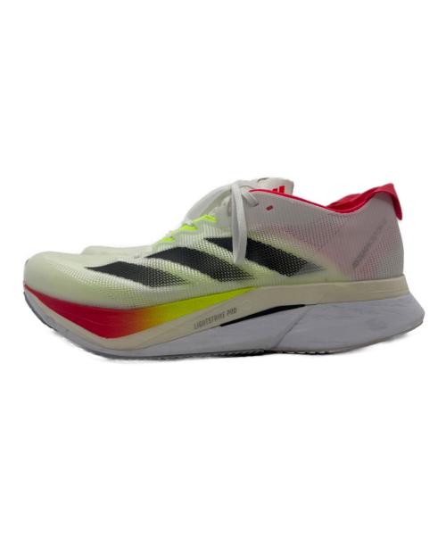 adidas（アディダス）adidas (アディダス) アディゼロ ボストン 12 ホワイト サイズ:28の古着・服飾アイテム