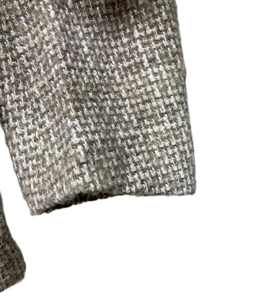 TAGLIATORE（タリアトーレ）TAGLIATORE (タリアトーレ) ツイードテーラードジャケット ベージュ サイズ:48の古着・服飾アイテム
