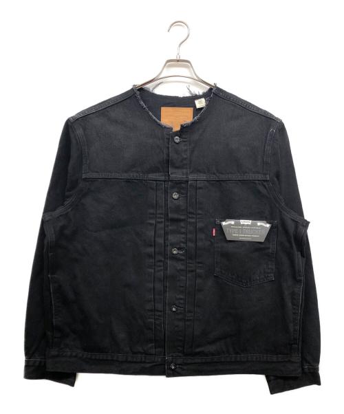 LEVI'S（リーバイス）LEVI'S (リーバイス) EDIFICE (エディフィス) Type 1 Trucker Jacket ブラック サイズ:XL 未使用品の古着・服飾アイテム