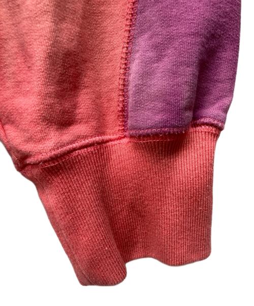 SUPREME（シュプリーム）Supreme (シュプリーム) Patchwork hooded sweatshirt ピンク サイズ:Mの古着・服飾アイテム