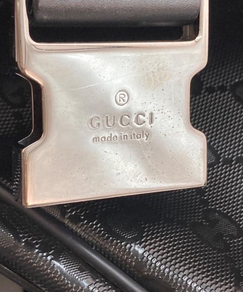 GUCCI（グッチ）GUCCI (グッチ) GGインプリメ・メッセンジャーバッグ ブラックの古着・服飾アイテム