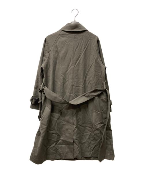 MARGARET HOWELL（マーガレットハウエル）MARGARET HOWELL (マーガレットハウエル) MILLED WOOL TWILL ブラウン サイズ:０ 未使用品の古着・服飾アイテム