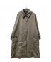 MARGARET HOWELL（マーガレットハウエル）の古着「MILLED WOOL TWILL」｜ブラウン